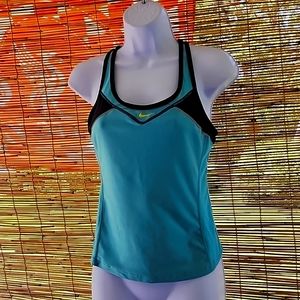 Nike size small sports tank top with built in bra